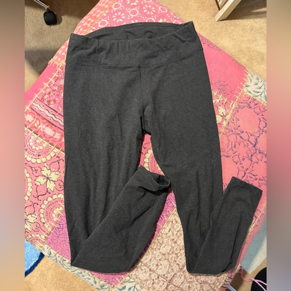 Pact Organic Cotton Leggings Heather Gray Size L EVERYTHING MUST GO